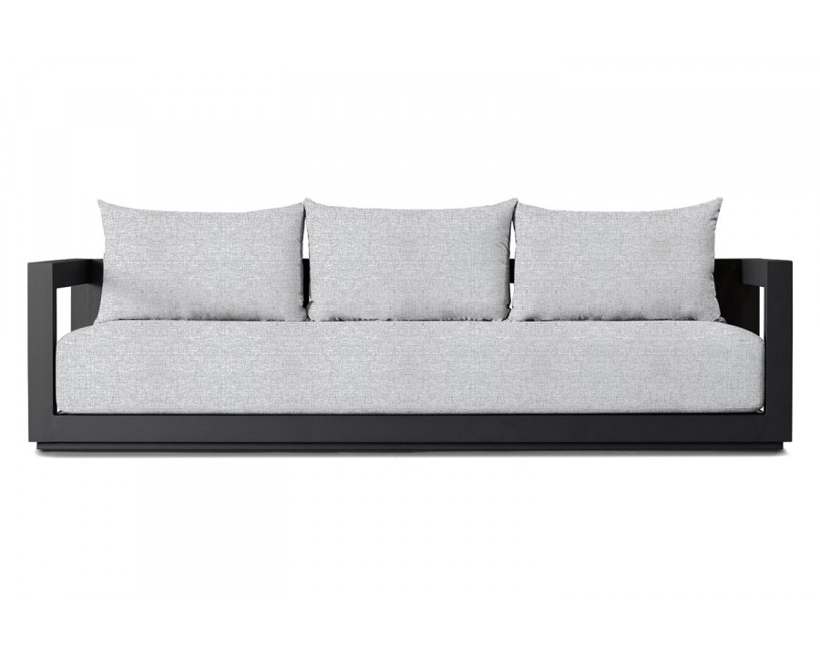 Harbour Vaucluse 3 Seat Sofa - Aluminum Asteroid, Copacabana Sand