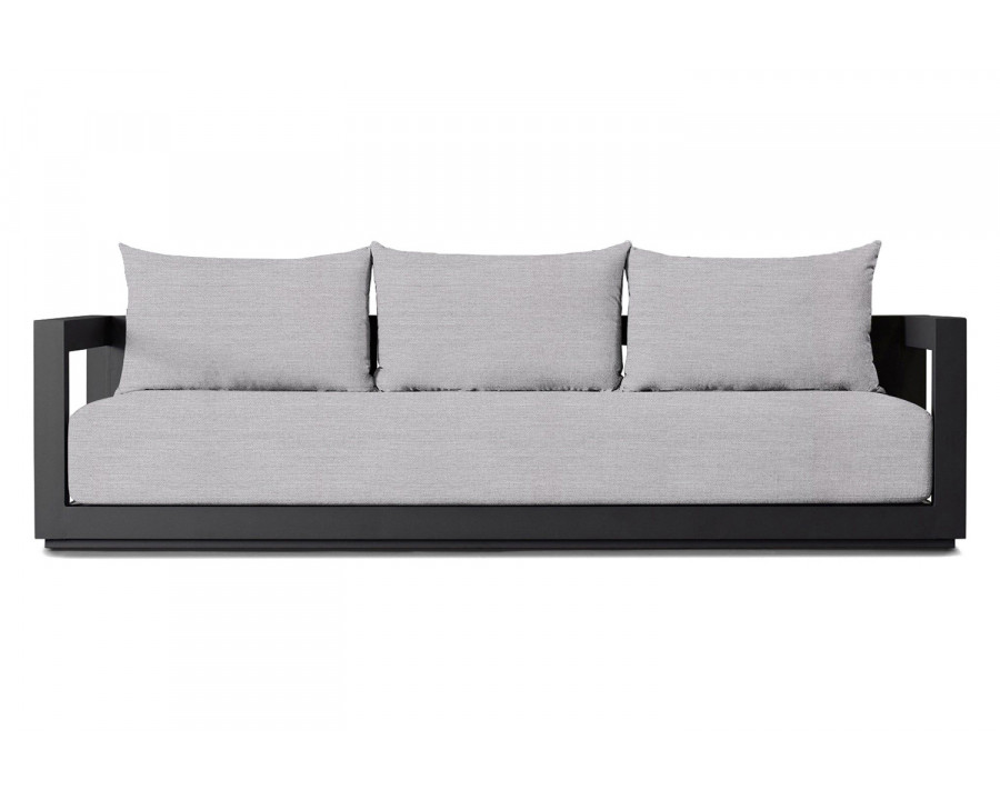 Harbour Vaucluse 3 Seat Sofa - Aluminum Asteroid, Panama Cloud