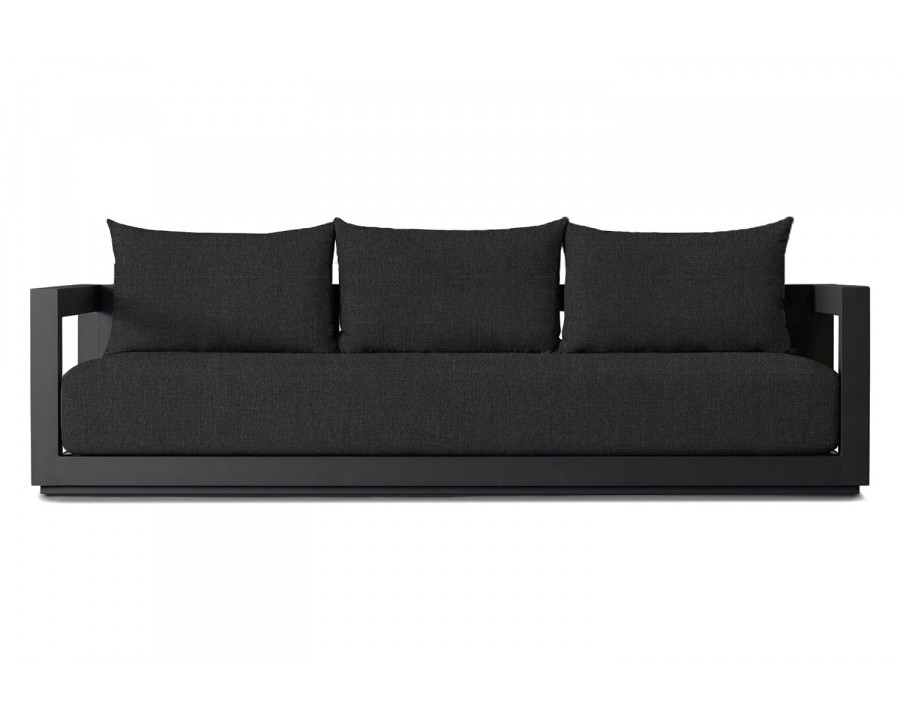 Harbour Vaucluse 3 Seat Sofa - Aluminum Asteroid, Panama Grafito