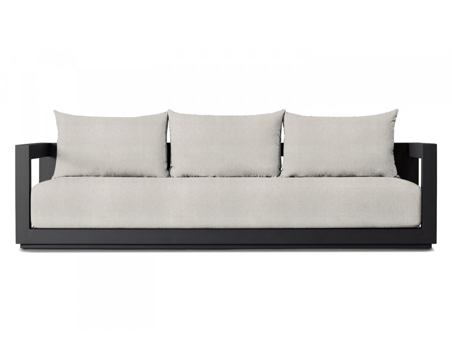 Harbour Vaucluse 3 Seat Sofa - Aluminum Asteroid, Riviera Ivory