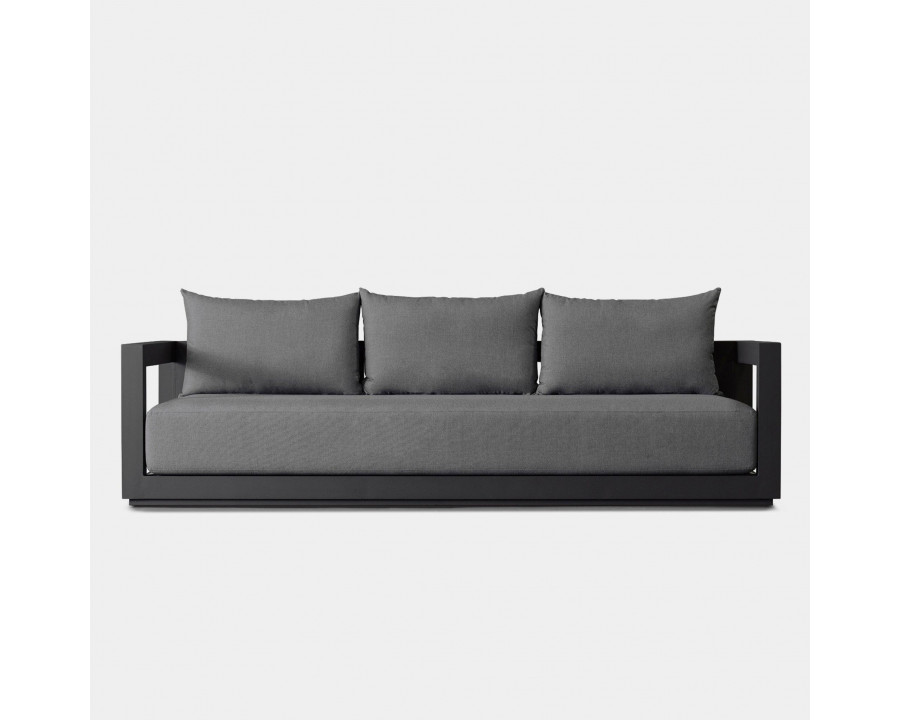 Harbour Vaucluse 3 Seat Sofa - Aluminum Asteroid, Siesta Indigo, Batyline Silver