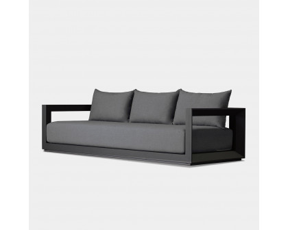 Harbour™ Vaucluse 3 Seat Sofa - Aluminum Asteroid, Siesta Indigo, Batyline Silver