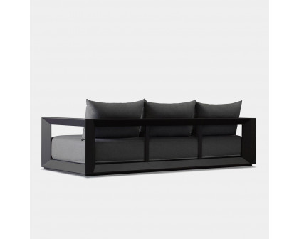 Harbour™ Vaucluse 3 Seat Sofa - Aluminum Asteroid, Siesta Indigo, Batyline Silver