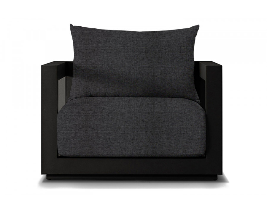 Harbour Vaucluse Lounge Chair - Aluminum Asteroid, Copacabana Midnight