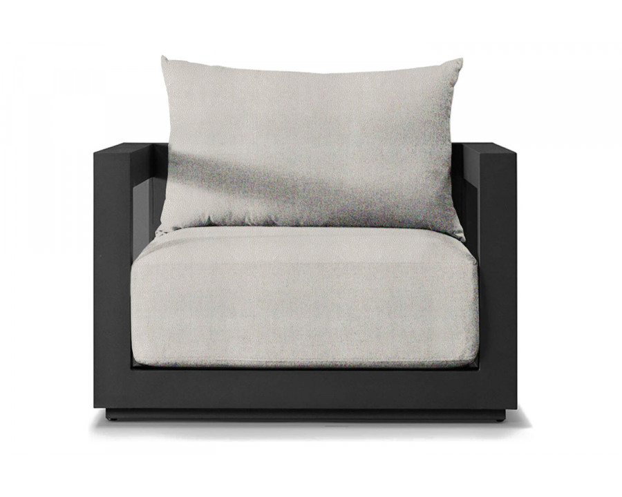 Harbour Vaucluse Lounge Chair - Aluminum Asteroid, Riviera Ivory