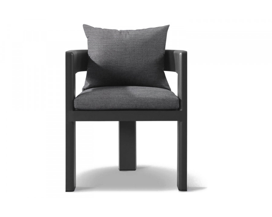 Harbour Victoria Dining Chair - Aluminum Asteroid, Lisos Piedra