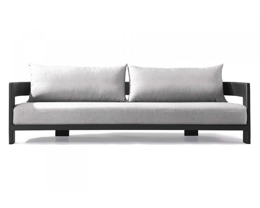 Harbour Victoria 3 Seat Sofa - Aluminum Asteroid, Cast Silver