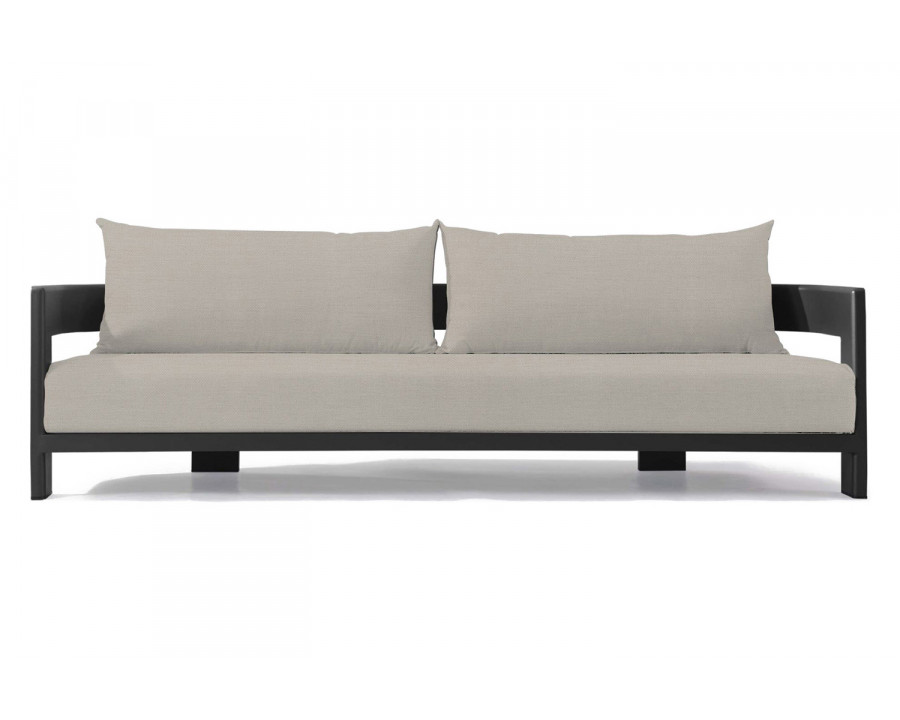 Harbour Victoria 3 Seat Sofa - Aluminum Asteroid, Panama Marble