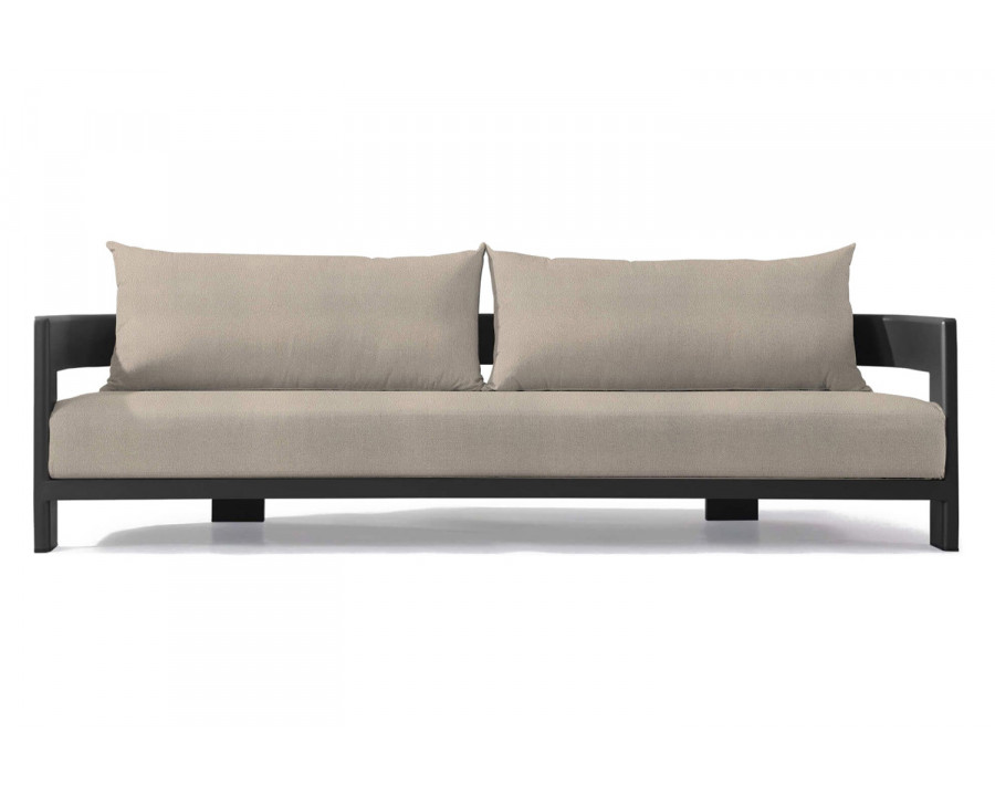 Harbour Victoria 3 Seat Sofa - Aluminum Asteroid, Riviera Sand