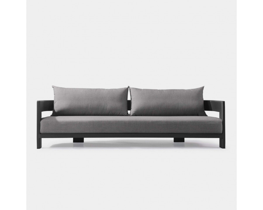 Harbour Victoria 3 Seat Sofa - Aluminum Asteroid, Siesta Indigo