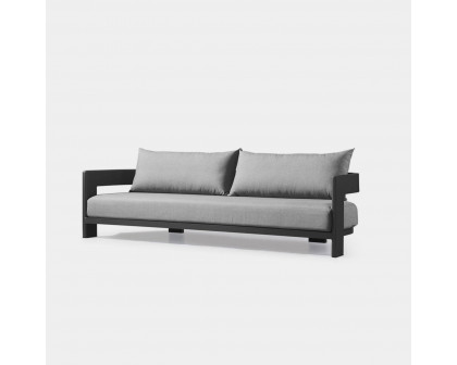 Harbour Victoria 3 Seat Sofa - Aluminum Asteroid, Siesta Indigo