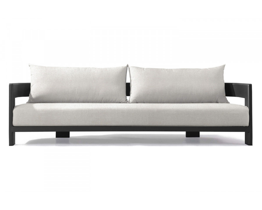 Harbour Victoria 3 Seat Sofa - Aluminum Asteroid, Siesta Ivory