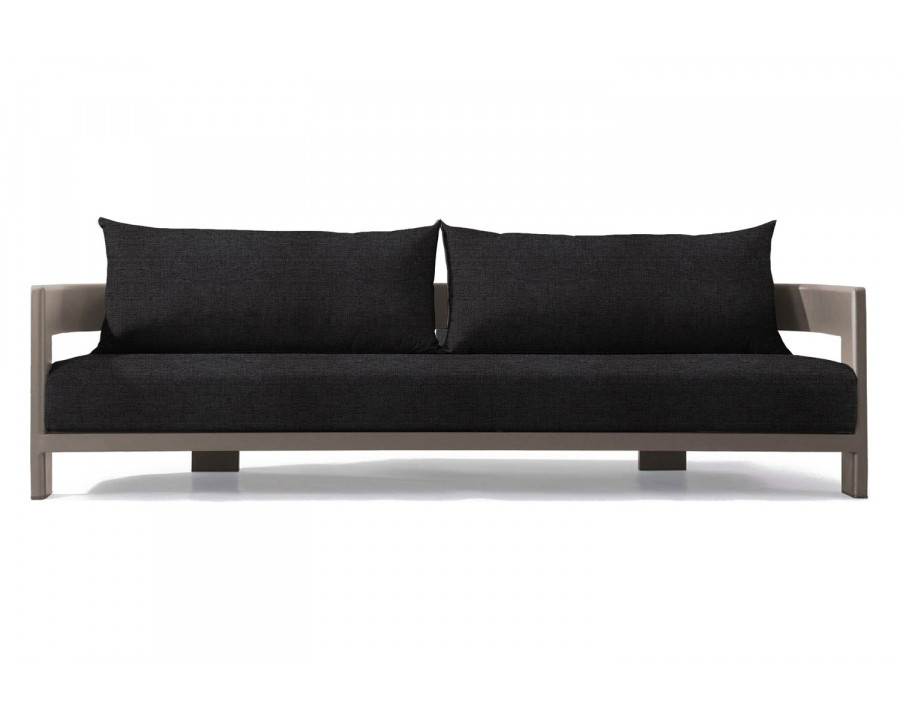 Harbour Victoria 3 Seat Sofa - Aluminum Taupe, Copacabana Midnight