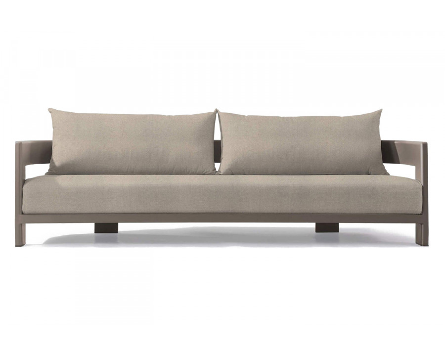 Harbour Victoria 3 Seat Sofa - Aluminum Taupe, Riviera Sand