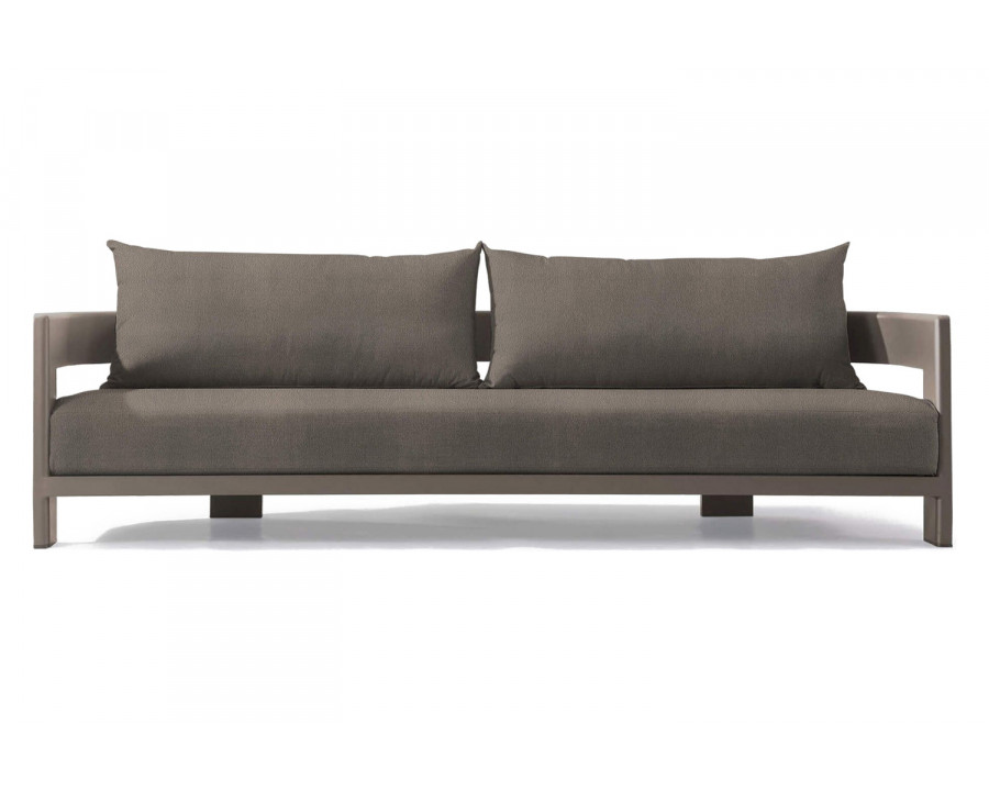 Harbour Victoria 3 Seat Sofa - Aluminum Taupe, Riviera Stone