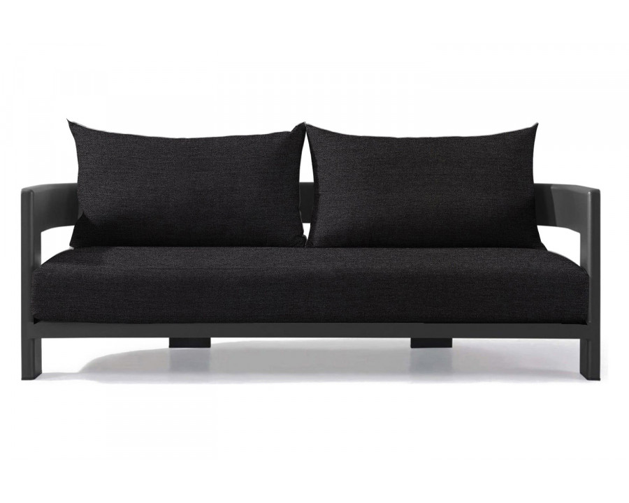 Harbour Victoria 2 Seat Sofa - Aluminum Asteroid, Lisos Grafito