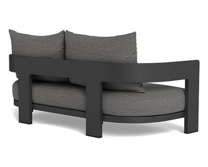 Harbour Victoria 2 Seat Sofa - Aluminum Asteroid, Lisos Grafito