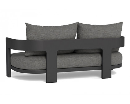 Harbour Victoria 2 Seat Sofa - Aluminum Asteroid, Lisos Grafito