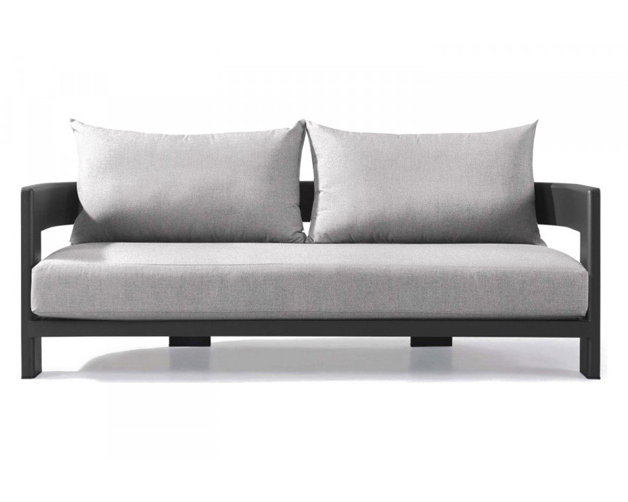 Harbour Victoria 2 Seat Sofa - Aluminum Asteroid, Panama Cloud