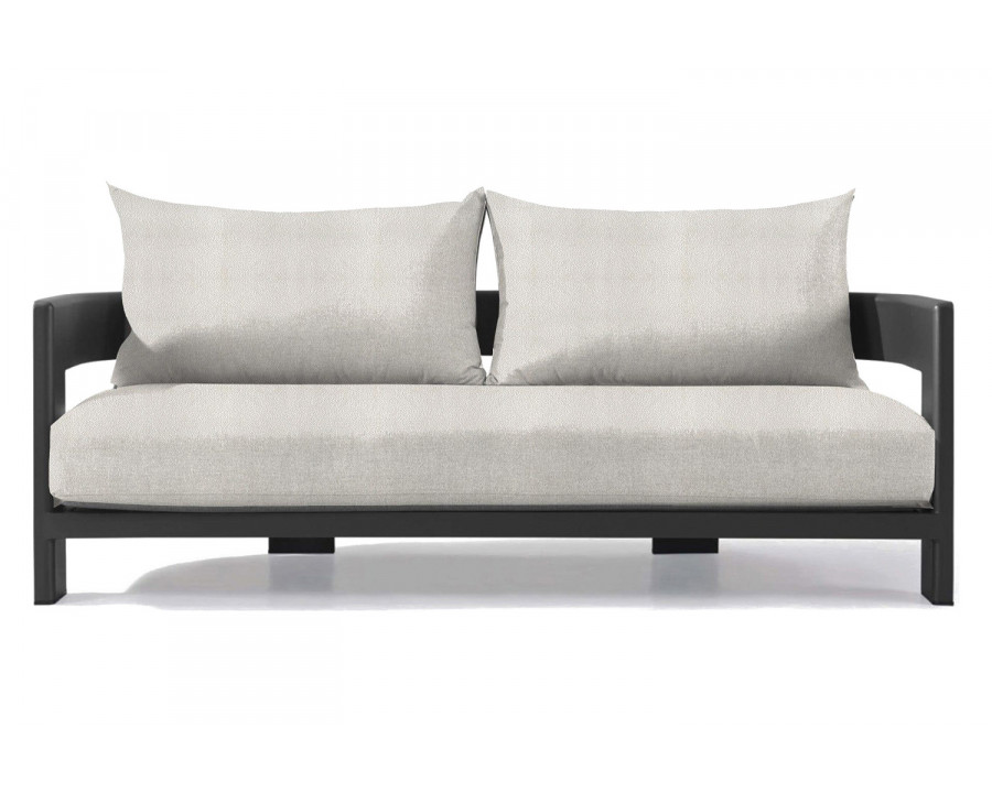 Harbour Victoria 2 Seat Sofa - Aluminum Asteroid, Riviera Ivory