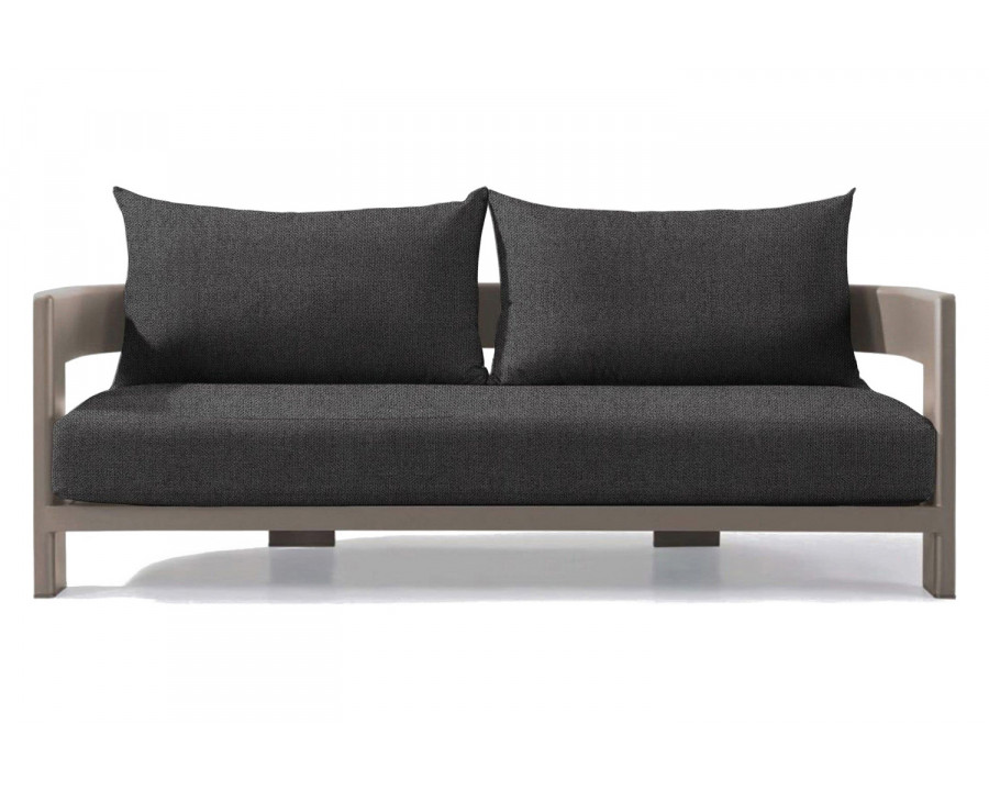 Harbour Victoria 2 Seat Sofa - Aluminum Taupe, Siesta Slate