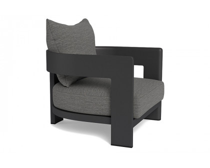 Harbour™ Victoria Lounge Chair - Aluminum Asteroid, Lisos Grafito