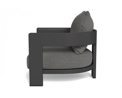 Harbour™ Victoria Lounge Chair - Aluminum Asteroid, Lisos Grafito