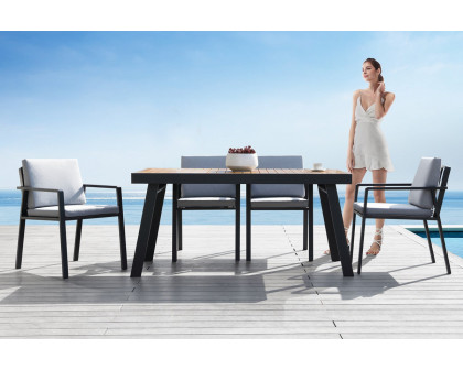 Higold Nofi Outdoor Dining Set - Matte Charcoal