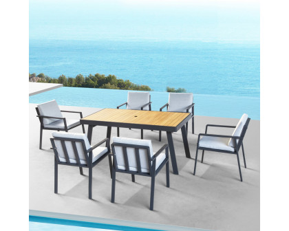 Higold Nofi Outdoor Dining Set - Matte Charcoal