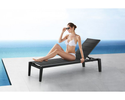 Higold Emoti Sunlounge - Matte Charcoal