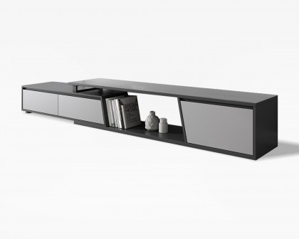 HMR Fero Extendable TV Stand with 3 Drawers (71"-120")