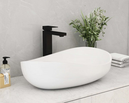 HMR Modern Bathroom Vessel Sink with Pop Up Drain