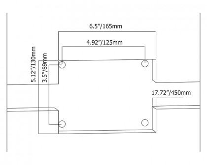 HMR Wall Mounted Waterfall Rain Thermostatic Shower System with 3 Body Sprays