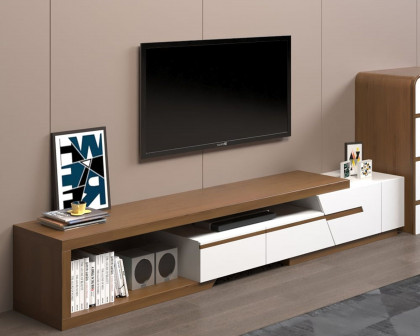 HMR Pinkle Series Modern Extendable TV Stand