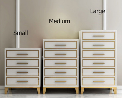 HMR Modern Accent Chest with 6 Drawers