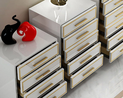 HMR Modern Accent Chest with 6 Drawers