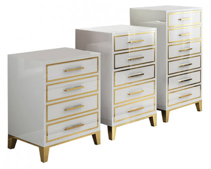 HMR Modern Accent Chest with 6 Drawers