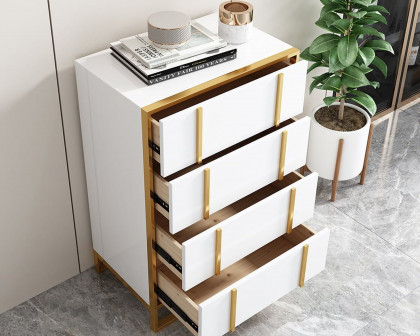 HMR Rimh Series Modern Chest with 4 Drawers