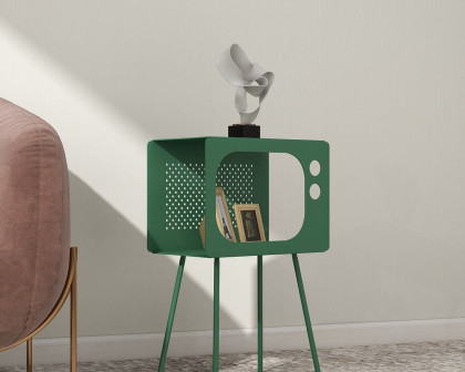 HMR Stert Series Modern End Table - Fresh Green