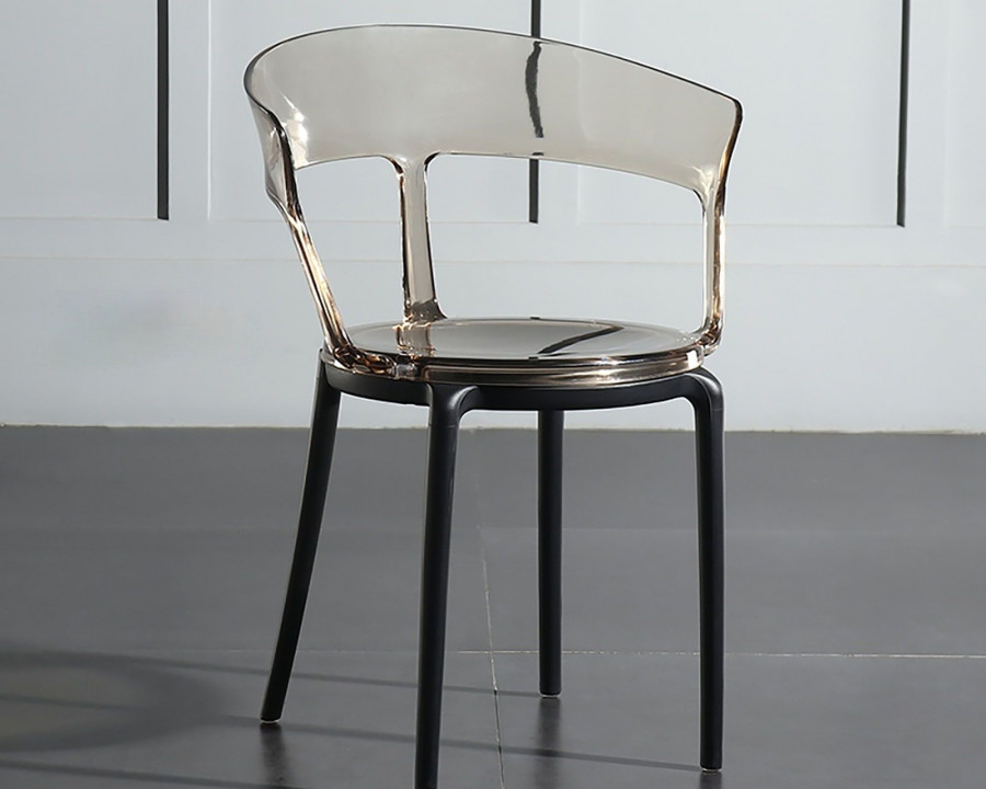 HMR Modern Acrylic Dining Chairs