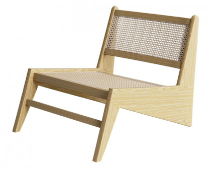 HMR Lounge Accent Chair - Natural, Rattan