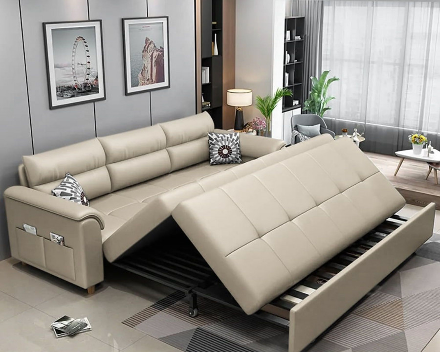 HMR Queen 2-Seater Sleeper Sofa