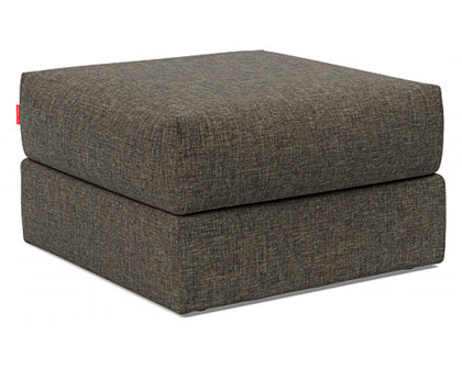 Innovation Living Cornila Ottoman - 216 Flashtex Dark Gray