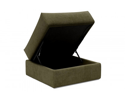 Innovation Living Cornila Ottoman - 316 Cordufine Pine Green