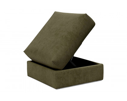 Innovation Living Cornila Ottoman - 316 Cordufine Pine Green