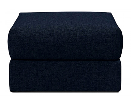 Innovation Living Cornila Ottoman - 528 Mixed Dance Blue