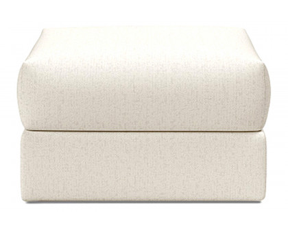 Innovation Living Cornila Ottoman - 531 Bouclé Off White