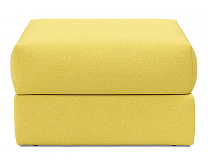 Innovation Living Cornila Ottoman - 554 Soft Mustard Flower