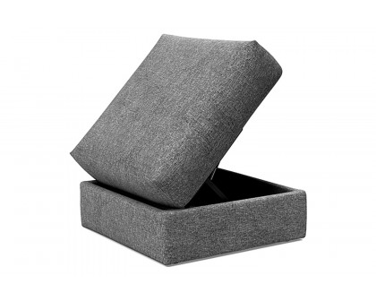 Innovation Living Cornila Ottoman - 563 Twist Charcoal