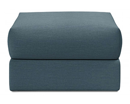 Innovation Living Cornila Ottoman - 573 Vivus Dusty Blue